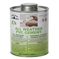 Black Swan Black Swan Manufacturing 7070 All Weather PVC Solvent Cement; Clear - 16 oz 7070